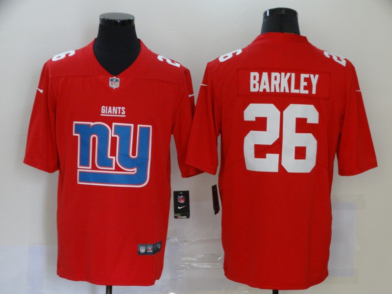 Men's New York Giants Saquon Barkley #26 Red Jersey